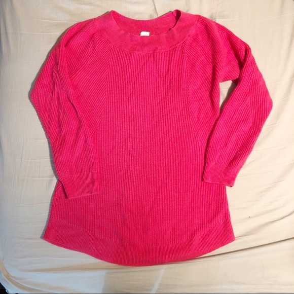 GAP Sweaters - Bright Pink Gap Maternity Sweater